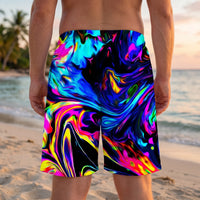 Auffällige Badeshorts Mit Grafikprint - Cameron