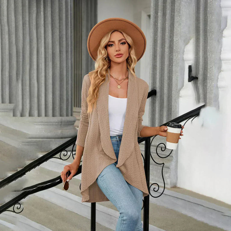 Strickjacke für Damen mit offener Passform – Aurora