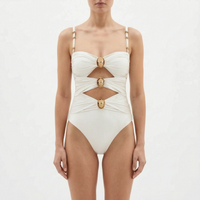 Badeanzug Mit Cut-Outs - Thalaria