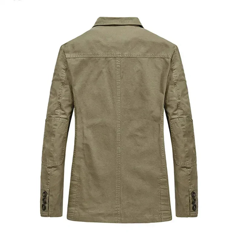 Herren Sommerjacke im Vintage- und Militärstil – Viktor