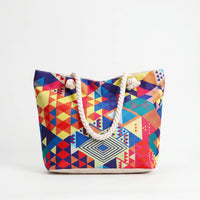 Bedruckte Damen Strandtasche - Okatote