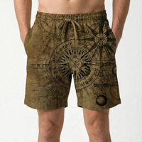Bedruckte Freizeit-Badeshorts - Brezia
