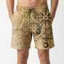 Bedruckte Freizeit-Badeshorts - Brezia