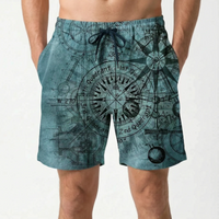 Bedruckte Freizeit-Badeshorts - Brezia