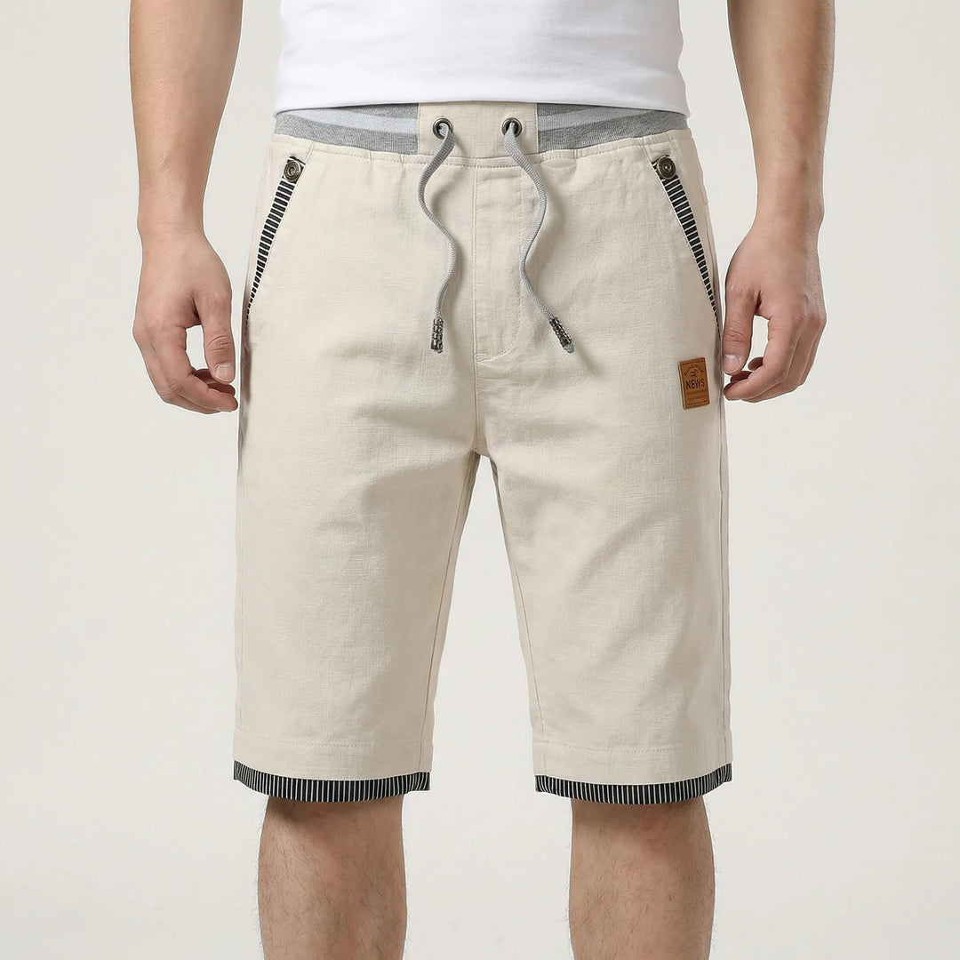 Bermuda-Herrenshorts Mit Tunnelzug - Saul