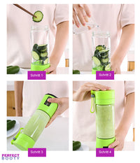 Tragbarer Smoothie-Maker mit Trinkfunktion – FreshBlend To-Go
