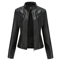 Stylisches Leder Damenjack – Elin