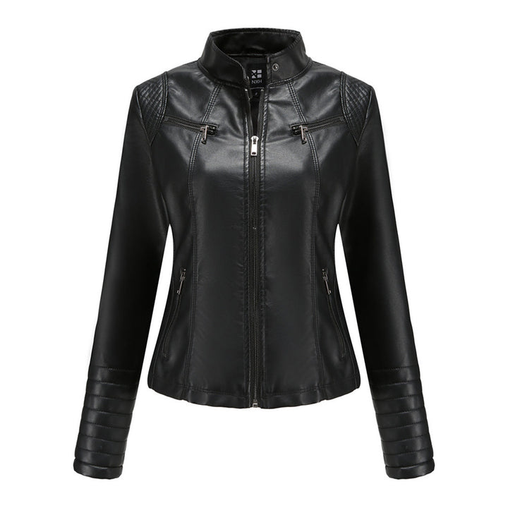 Stylisches Leder Damenjack – Elin
