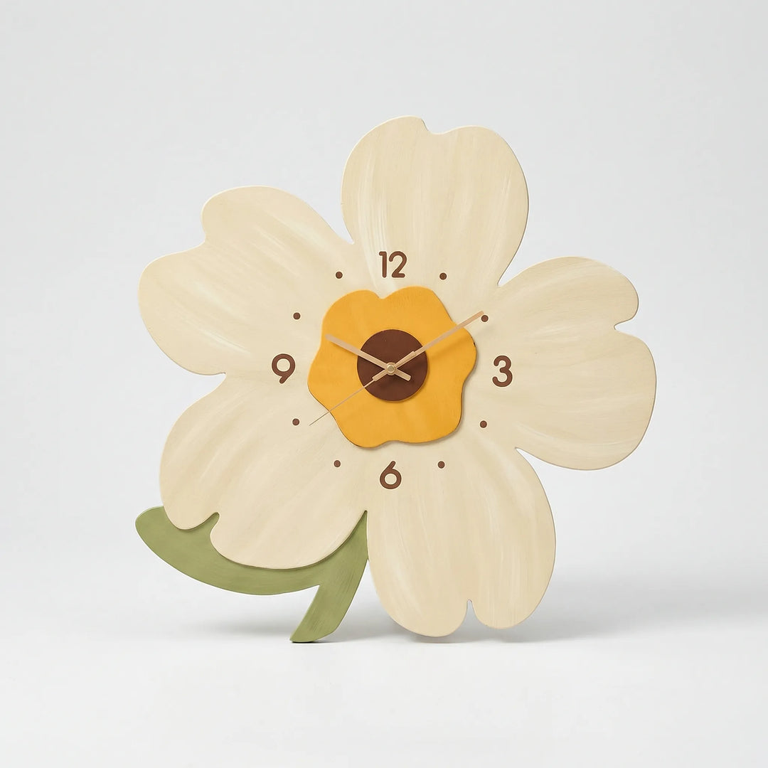 Blumenförmige Wanduhr - Florielle