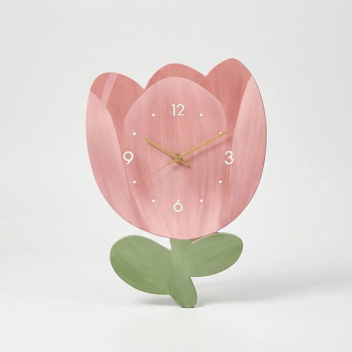 Blumenförmige Wanduhr - Florielle
