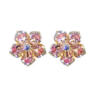 Blumenohrringe Mit Zirkonia - FloraEarrings