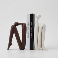 Boekensteunset Met Beeldjes In Tweetalvorm - Figurestop