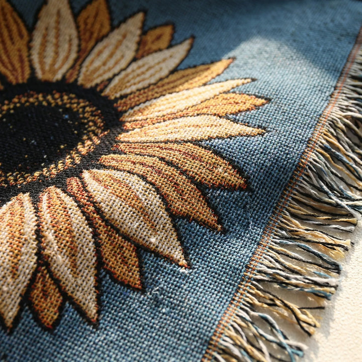 Boho-Decke Mit Sonnenmotiv - Solavine