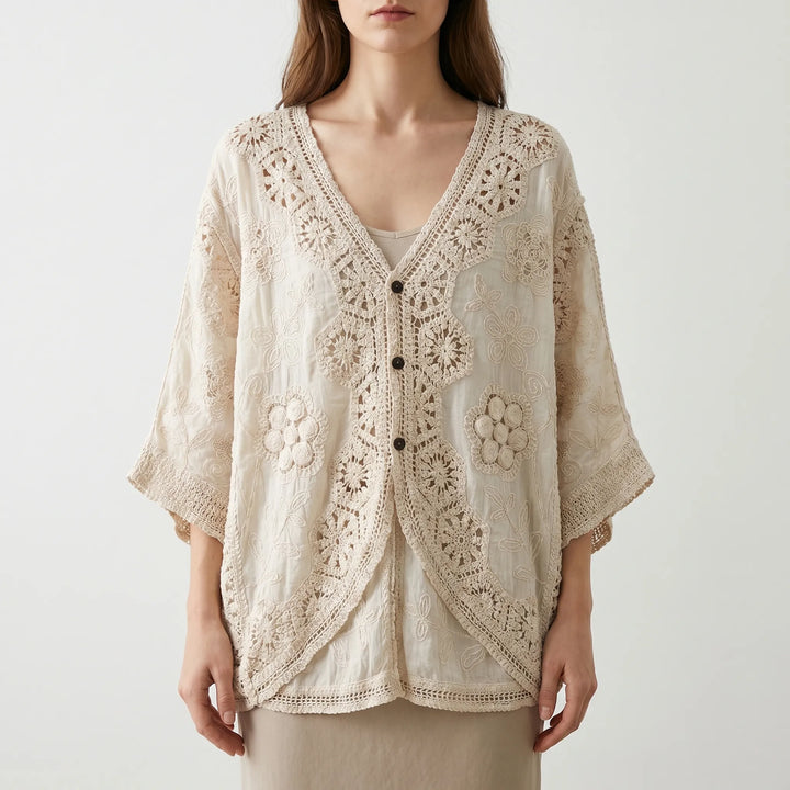 Boho-Häkel-Cardigan - Sara
