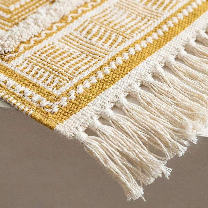 Boho-Teppich Mit Fransen - Bohemora