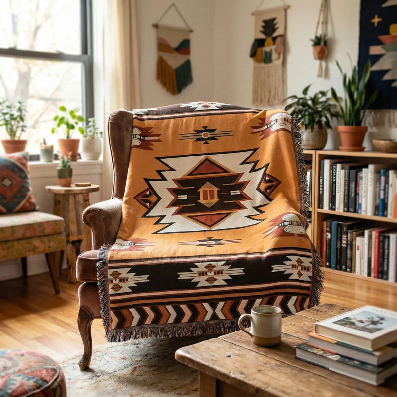 Boho-Wandteppich - Desertloom