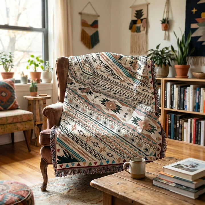 Boho-Wandteppich - Desertloom