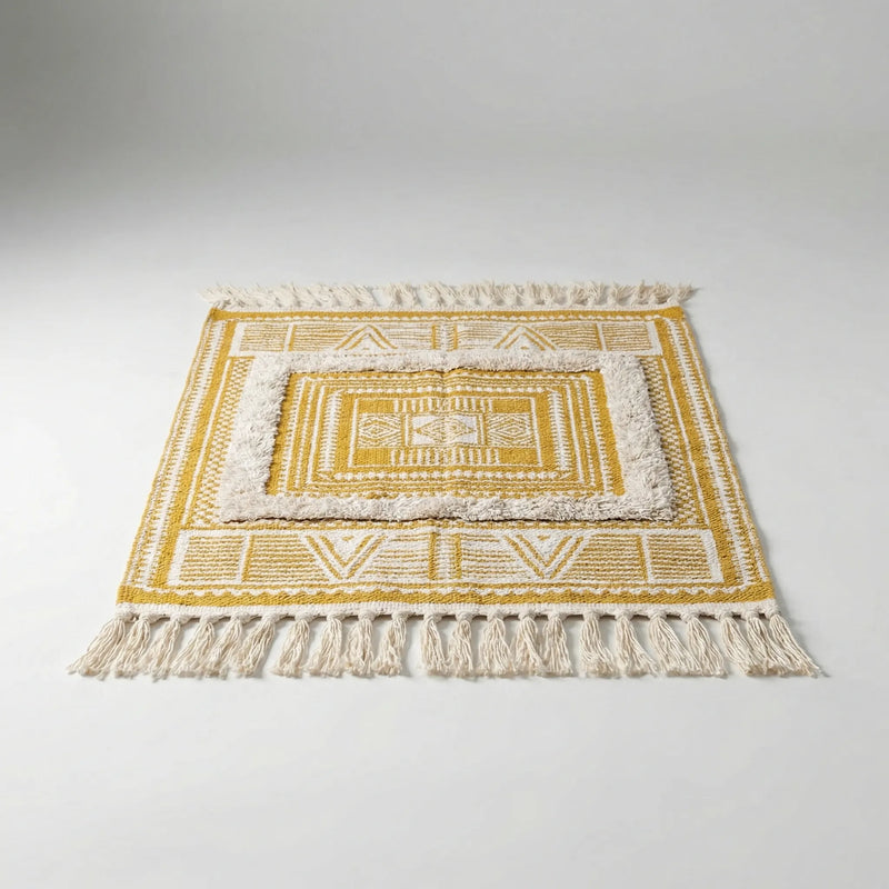 Boho Teppich Mit Fransen - Frinova