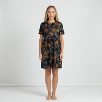 Botanisch Gemustertes Sommerkleid - Miray