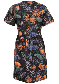 Botanisch Gemustertes Sommerkleid - Miray