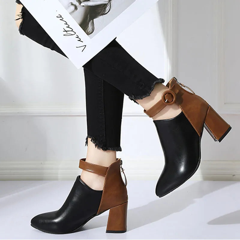 Damen Stiefeletten mit Absatz – Celeste