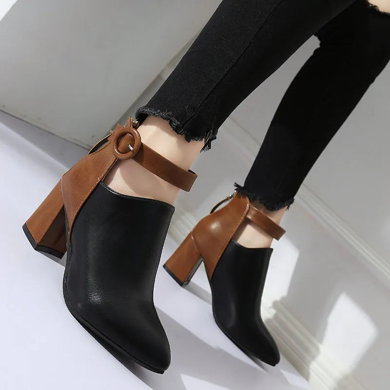 Damen Stiefeletten mit Absatz – Celeste