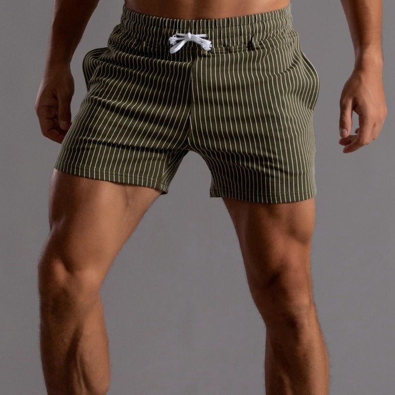 Quick-Drying & Stylish Men's Swim Shorts Made from Ripstop Polyester – Niko