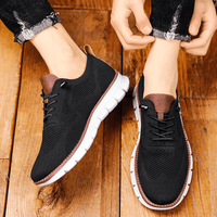 Breathable Lace-Up Men's Shoe In A Casual Style - Christopher