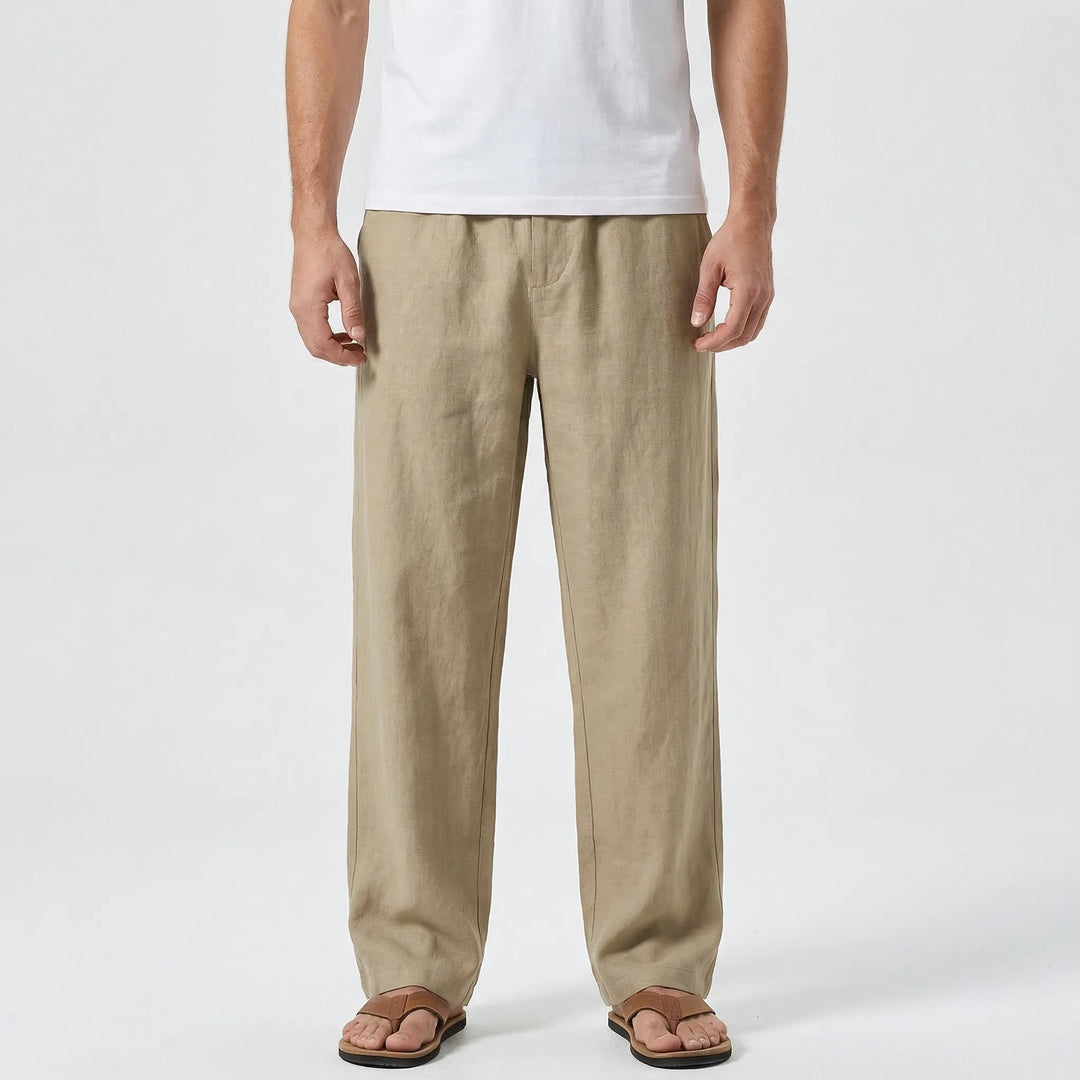 Breathable Wide-Leg Summer Trousers - Tyler