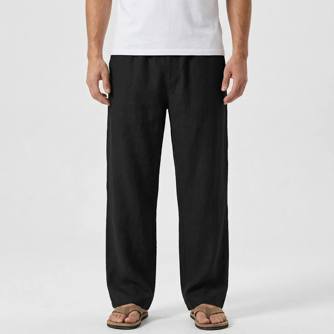 Breathable Wide-Leg Summer Trousers - Tyler