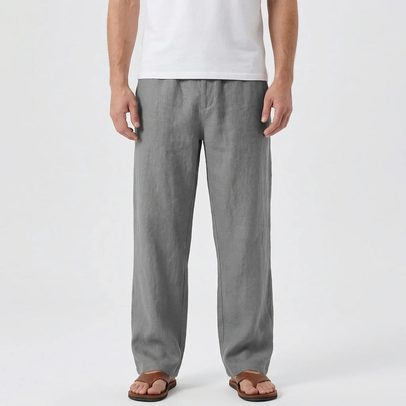Breathable Wide-Leg Summer Trousers - Tyler