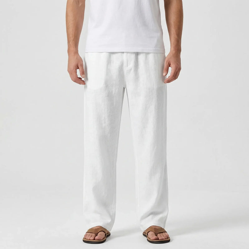 Breathable Wide-Leg Summer Trousers - Tyler
