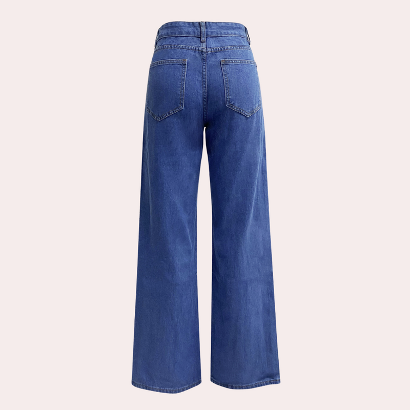 High Waist Baggy Damen Jeans – Elara