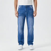 Casual Herenjeans Met Natuurlijke Taille - Wendell