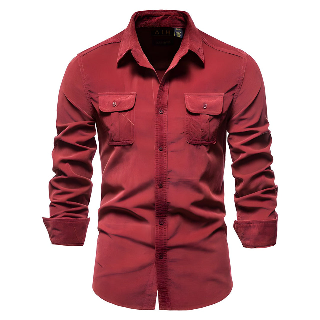 Casual Men's Shirt With A Relaxed Fit - Wayne
