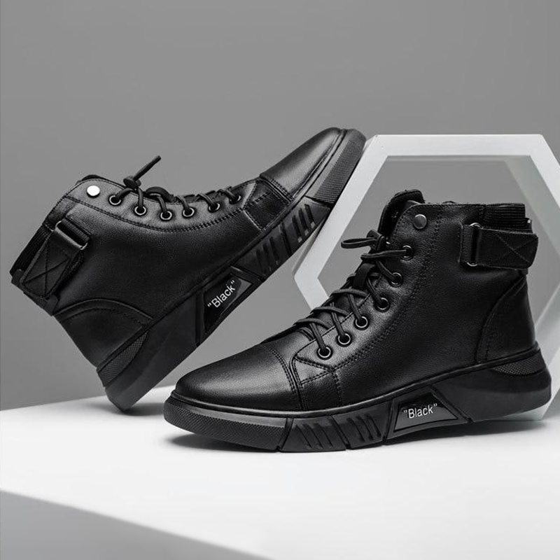 Stilvolle Herrenlederschuhe – Rafael