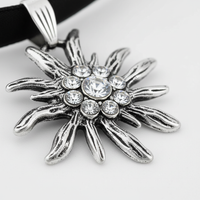 Choker Mit Edelweiß - AlpineGem