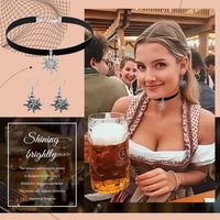 Choker Mit Edelweiß - AlpineGem