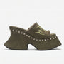 Chunky Plateau Pantoletten - Tami