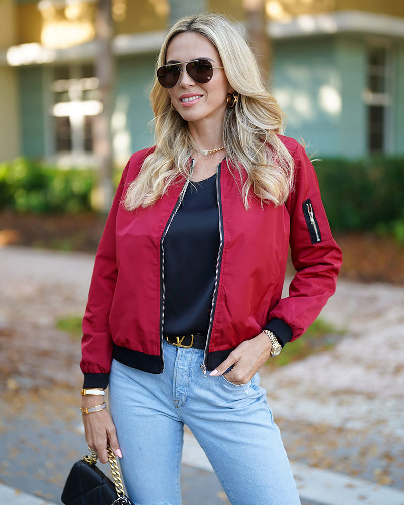 Stilvolles Damen Bomberjacke - Rhea
