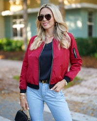 Stilvolles Damen Bomberjacke - Rhea
