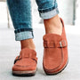Classic Buckle-Detail Slip-On Loafer - Sheila