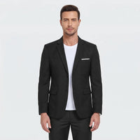 Classic Notch-Lapel Men's Blazer - Laurence