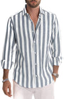 Classic Shirt With A Modern Stripe Pattern - Ramiro