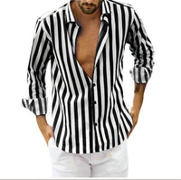 Classic Shirt With A Modern Stripe Pattern - Ramiro