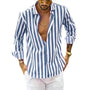 Classic Shirt With A Modern Stripe Pattern - Ramiro