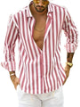 Classic Shirt With A Modern Stripe Pattern - Ramiro