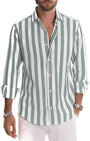 Classic Shirt With A Modern Stripe Pattern - Ramiro