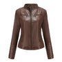 Stylisches Leder Damenjack – Elin
