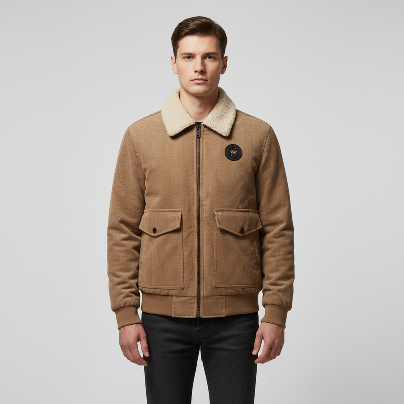Corduroy Jacke Mit Fleece - Joachim